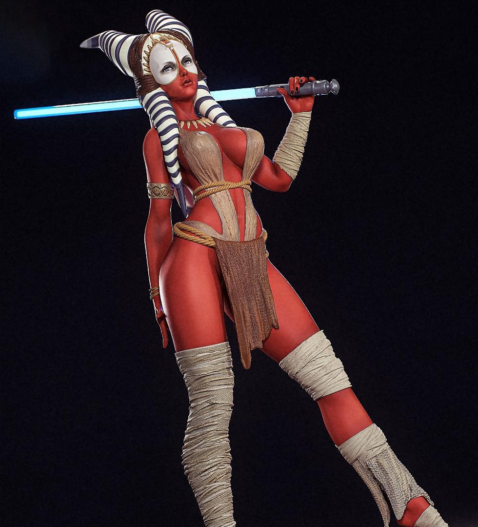 未塗装 未組立 フィギュア ガレージキット シャアク・ティ スター・ウォーズ