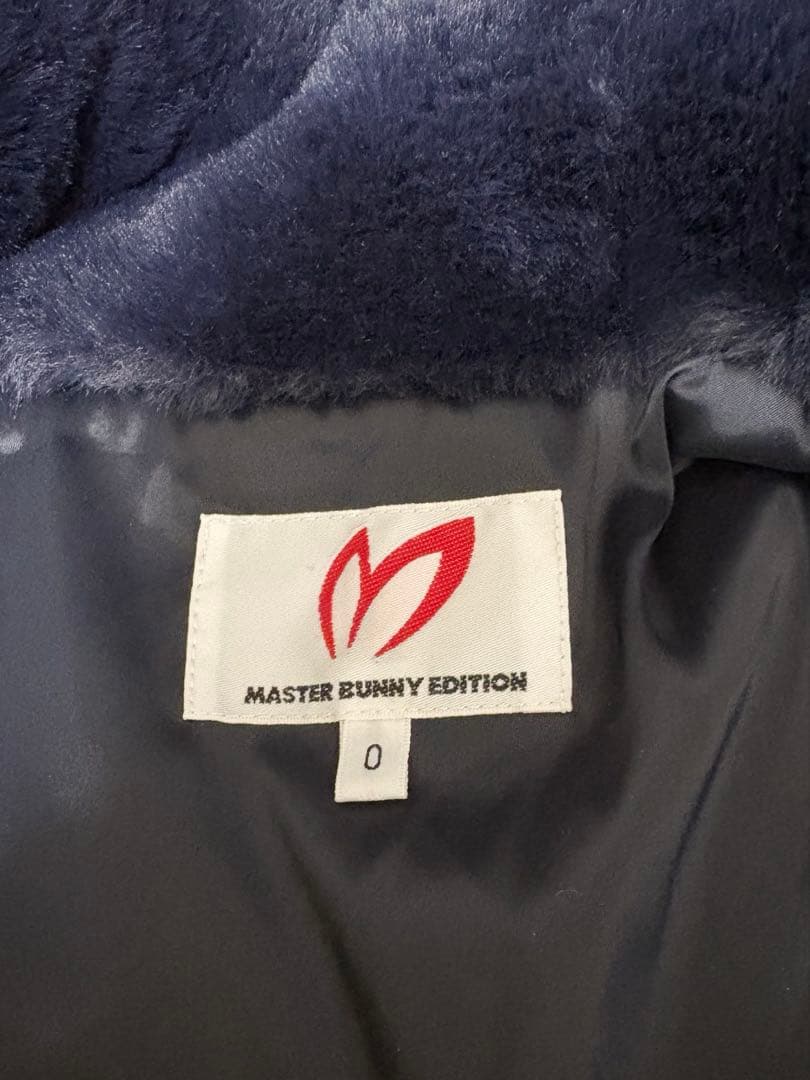 MASTER BUNNY EDITION異素材ダウンジャケット　ネイビー0