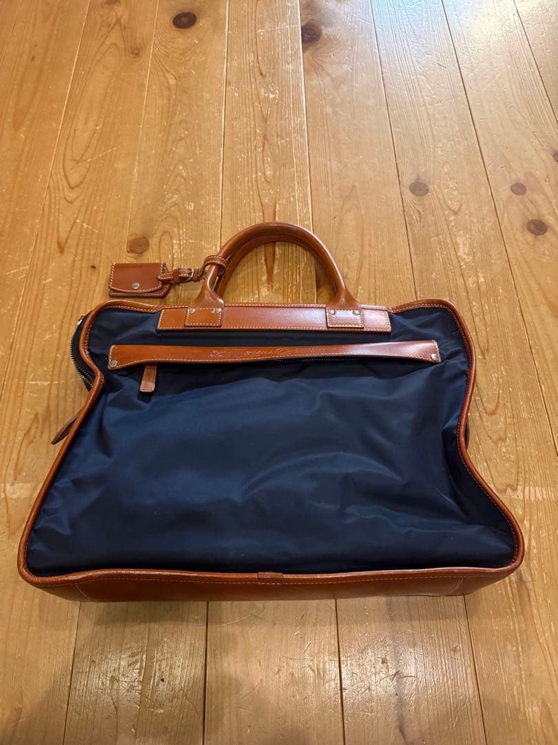 フェリージ ビジネスバッグ 8637/2 ネイビー レザー
