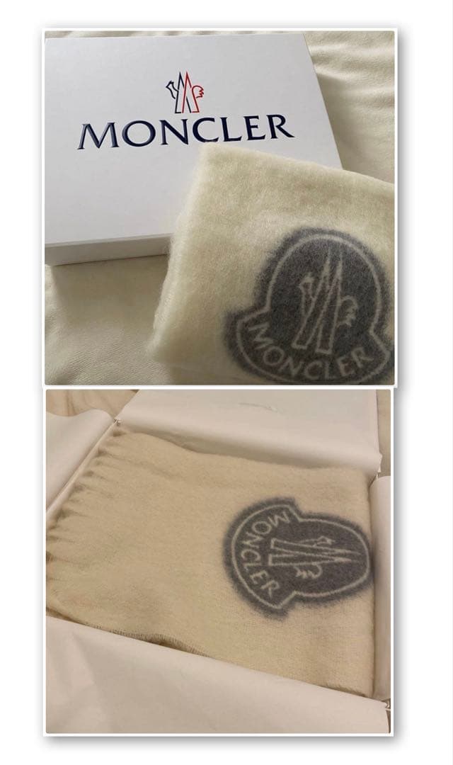 モンクレール　マフラー シャギー