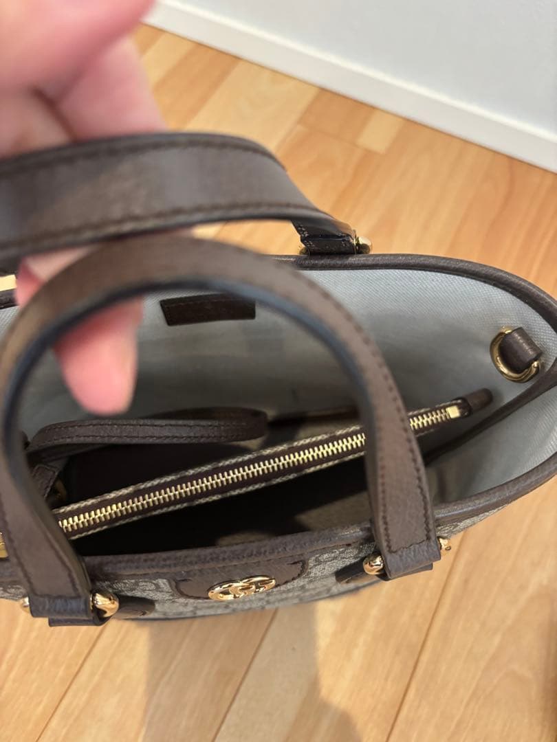 ran　未使用に近い　gucci オフィディア スモール トートバッグ