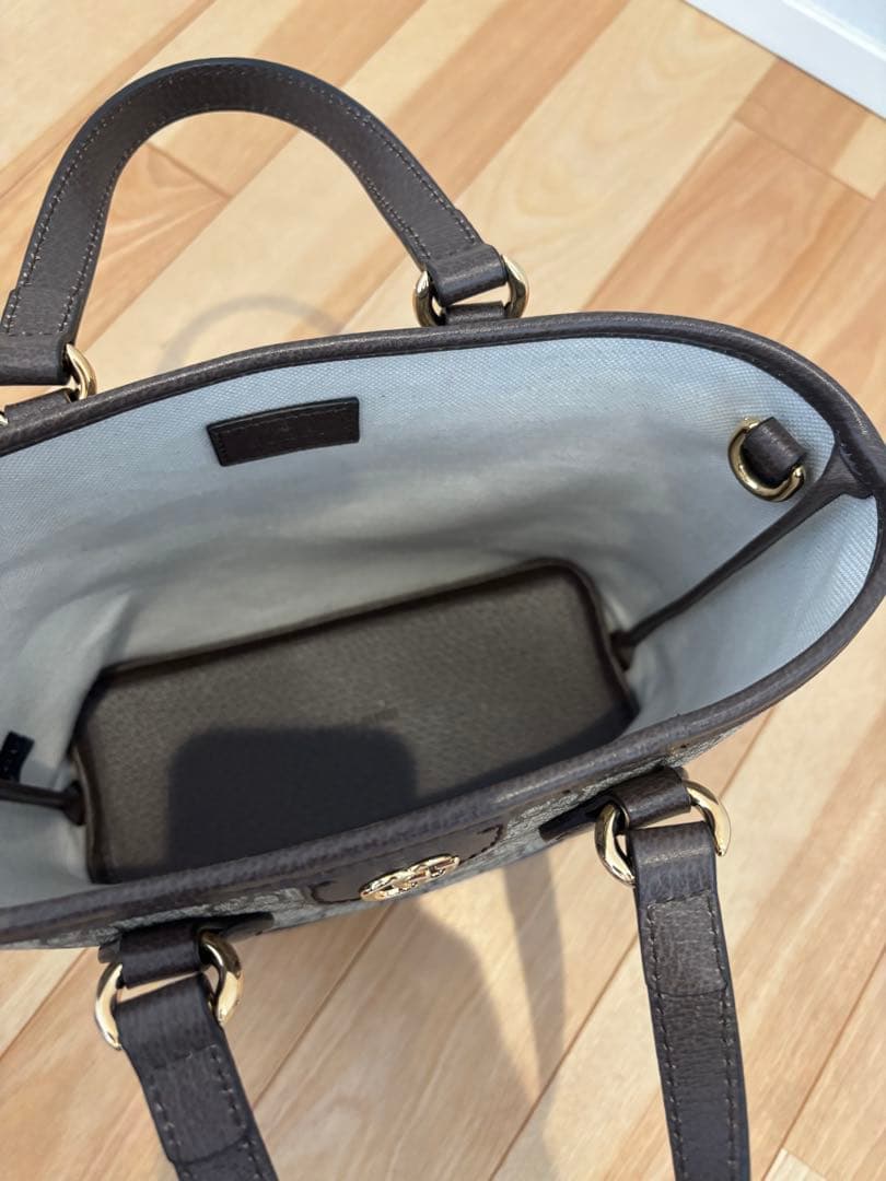 ran　未使用に近い　gucci オフィディア スモール トートバッグ