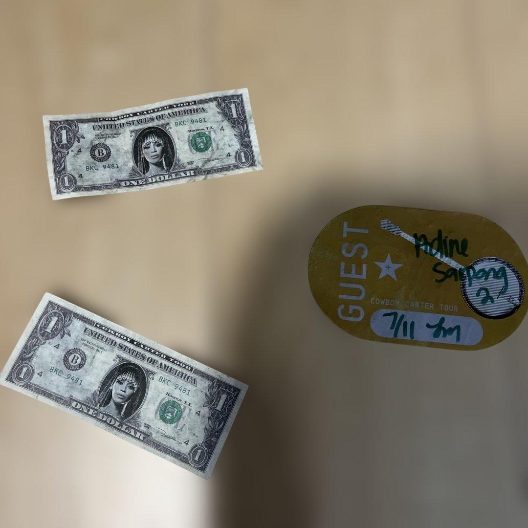 Beyonce cowboy carter tour 2025 パスお金ビヨンセ