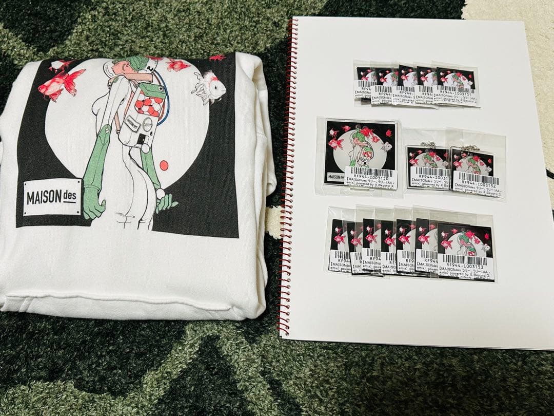 MAISONdes ラリー、ラリー　スクラッチ　グッズ全種類コンプ