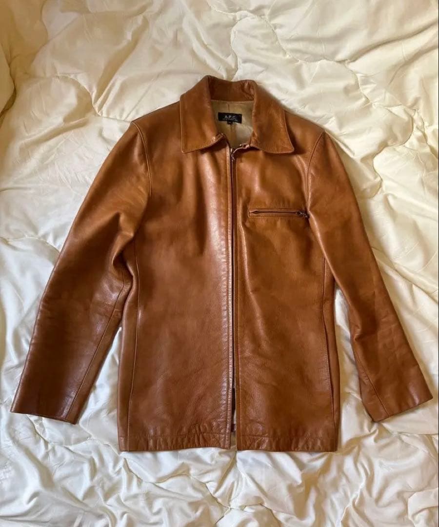 A.P.C レザージャケット