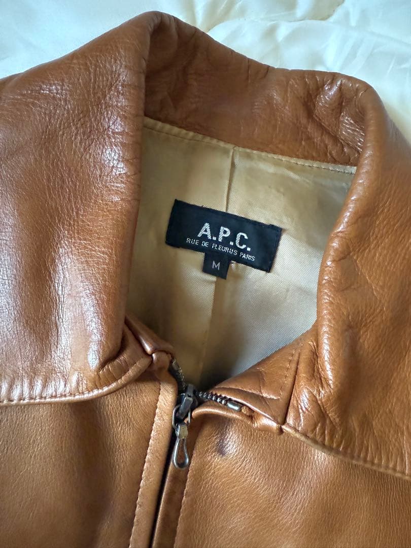 A.P.C レザージャケット