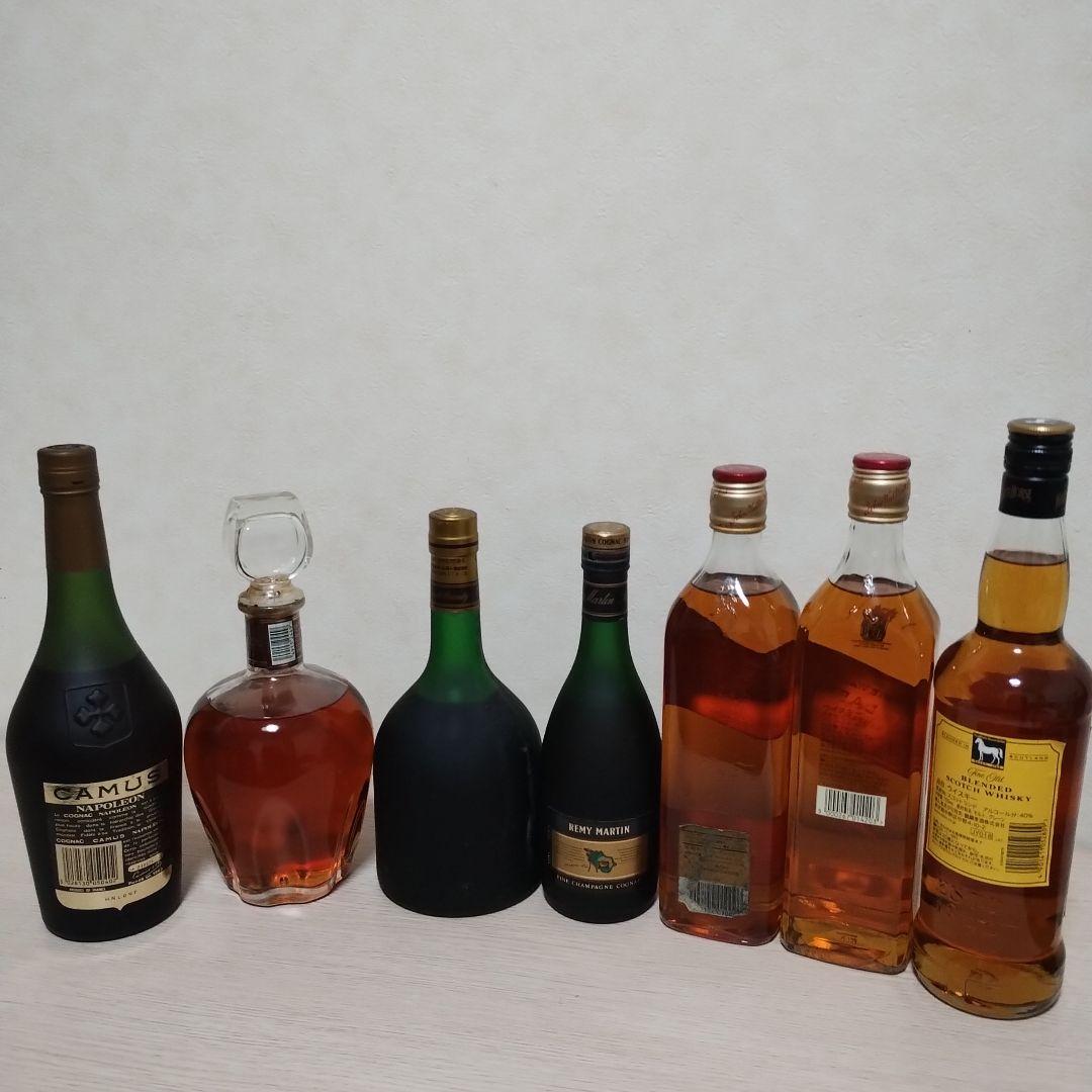 コニャックとウイスキーのセット