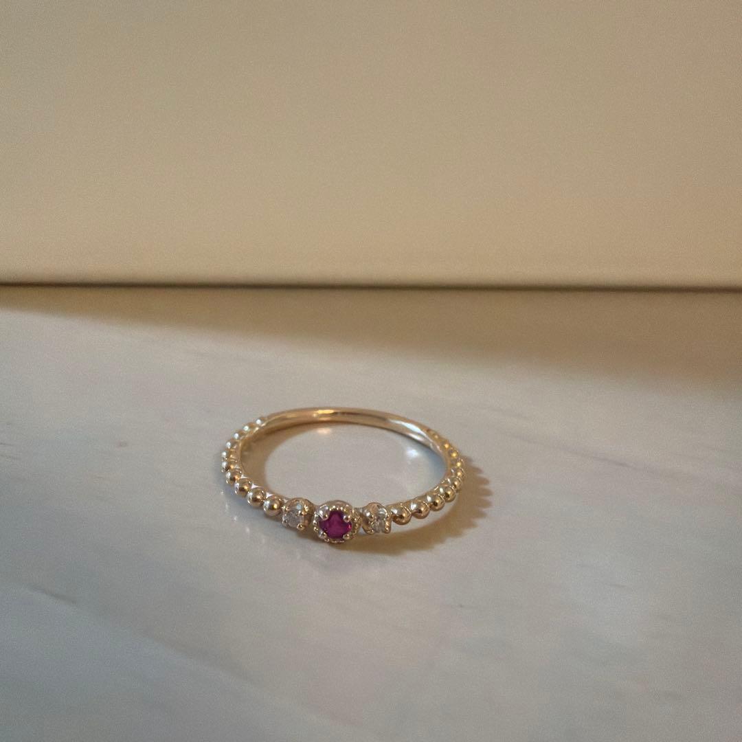 サマンサティアラ k18 ダイヤ リング