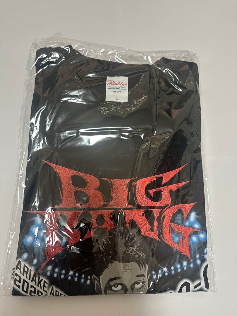 中谷潤人限定BIG BANG Tシャツ Lサイズ ブラックひなた出品