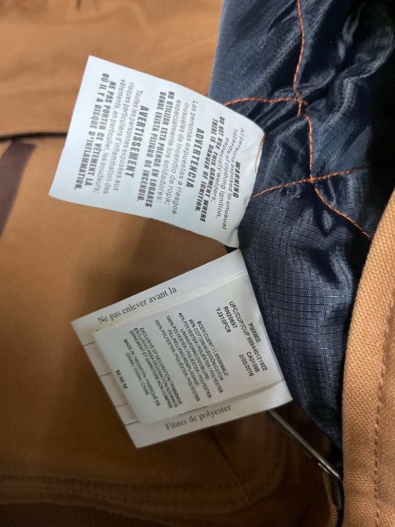 WALLS ダック地 アクティブパーカージャケット