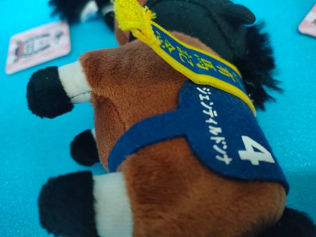 サラブレッドコレクション　マスコットボールチェーン5　競馬　ぬいぐるみ