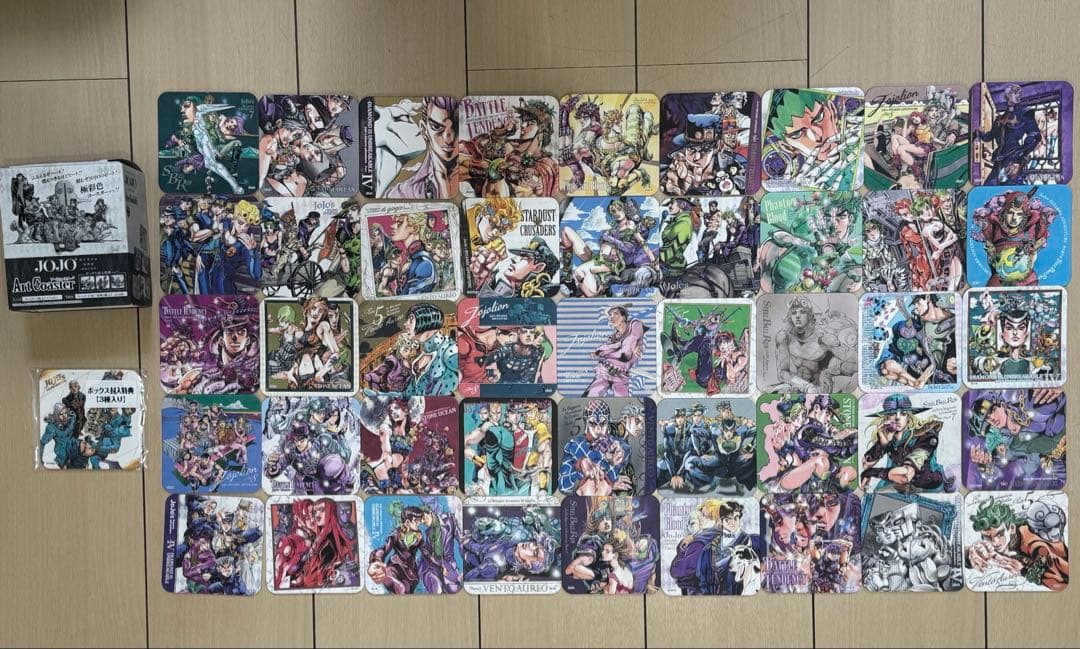 荒木飛呂彦原画展 ジョジョの奇妙な冒険 アートコースター BOX