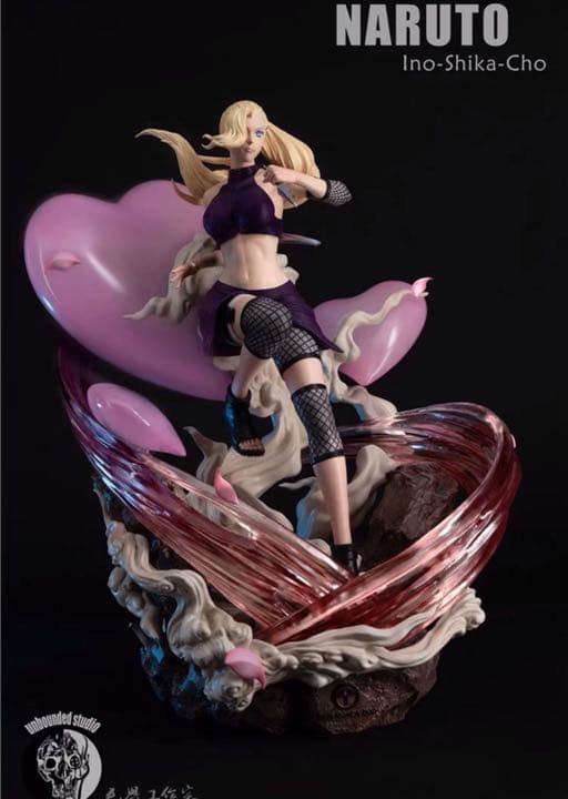 NARUTO ナルト 山中いの ガレージキット ガレキ スタチュー①