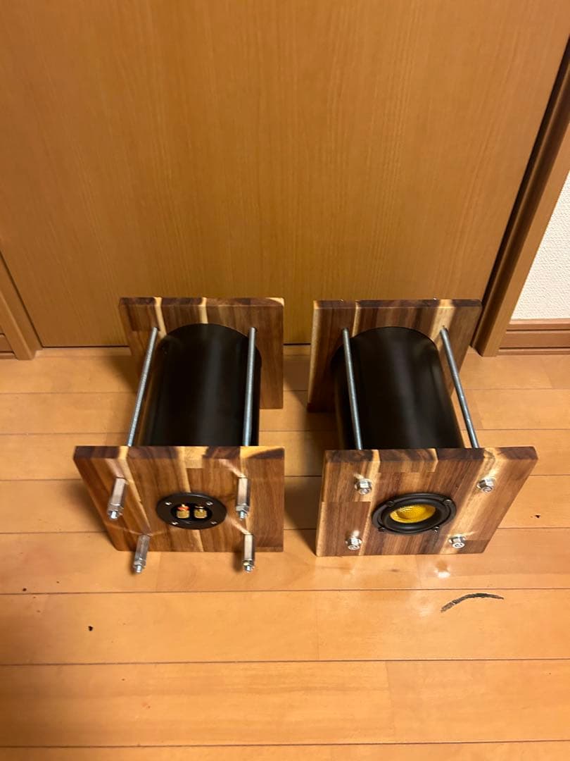 自作スピーカー 金属製配管スピーカー