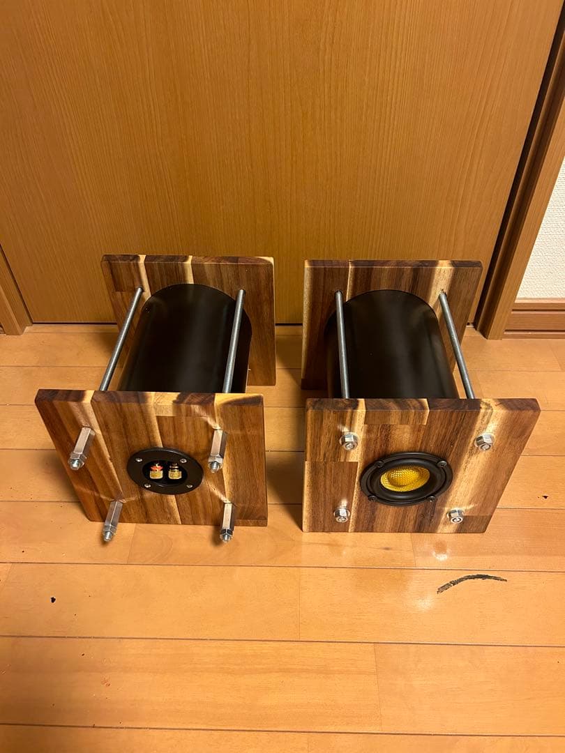 自作スピーカー 金属製配管スピーカー