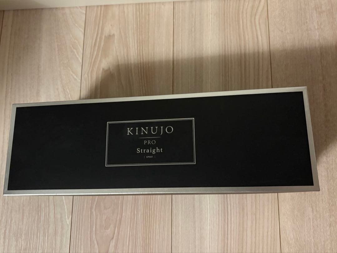 KINUIO PRO ストレートヘアアイロン ブラック