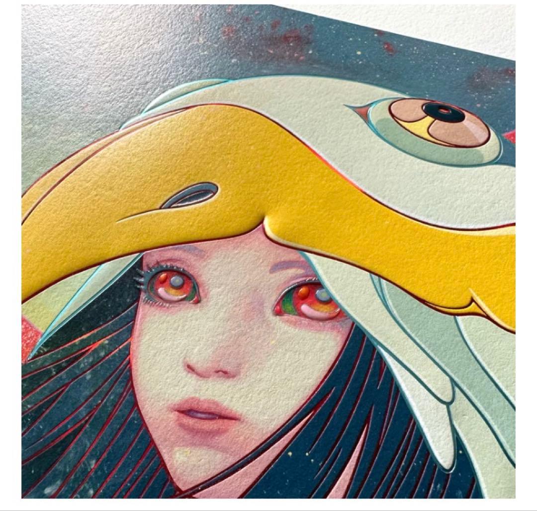 ジェームスジーン　ジクレープリントポスター　直筆サイン入り