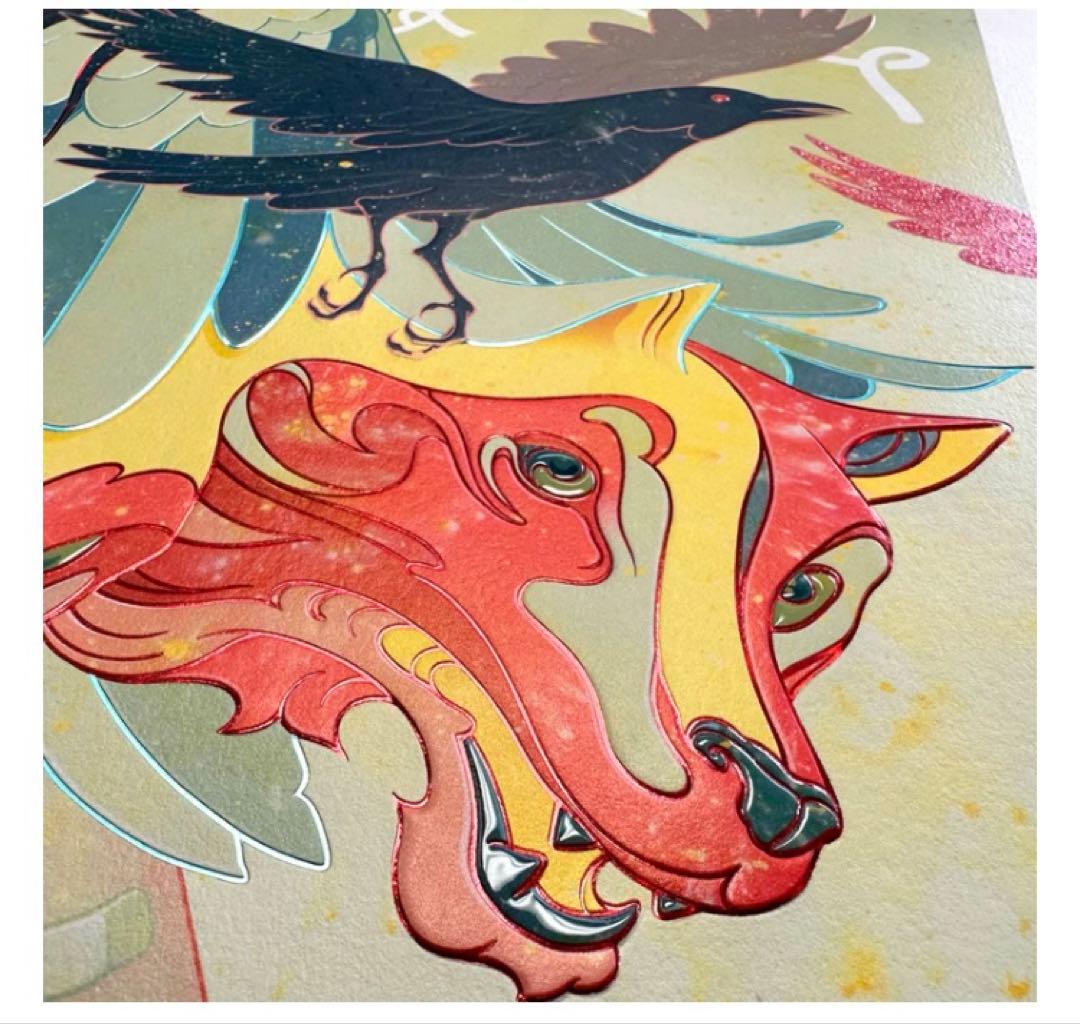 ジェームスジーン　ジクレープリントポスター　直筆サイン入り