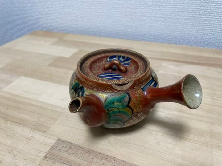 九谷焼　茶器セット　急須　珍品　庄三作