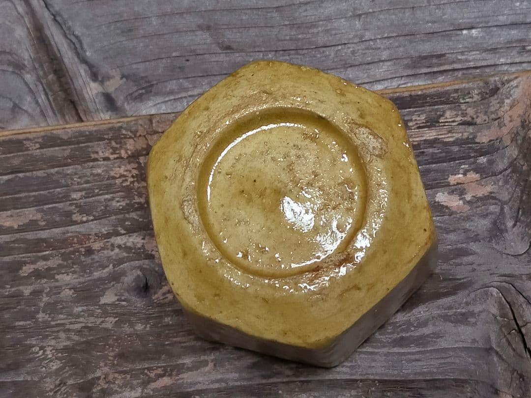 ♥黄瀬戸　ぐい呑み　桐箱付き　③　ぐい飲み　骨董品