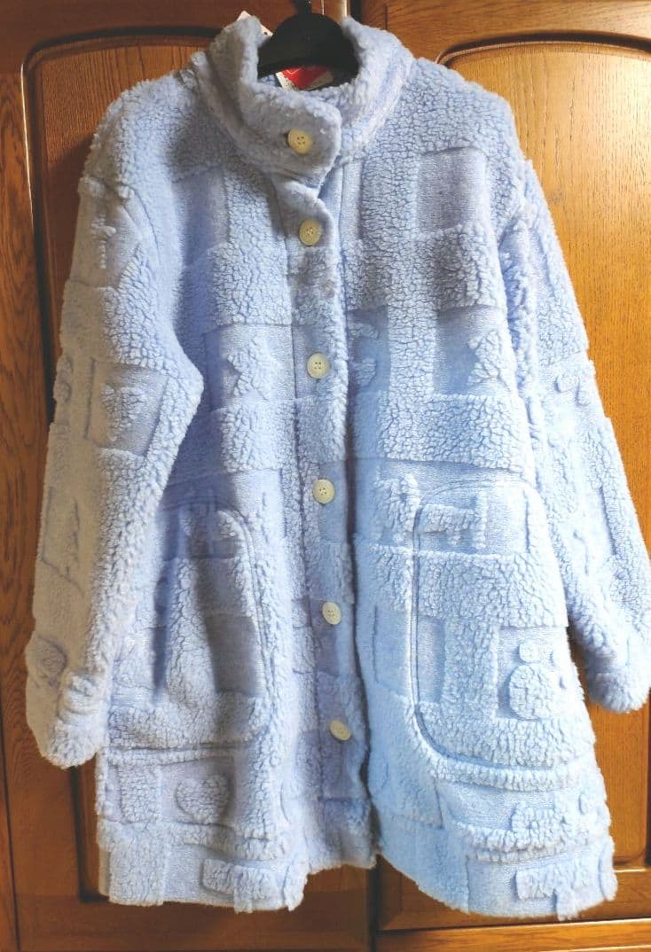 新品タグ付き ワコール ツモリチサト ローブ ガウン 羽織 ルームウェア ボア