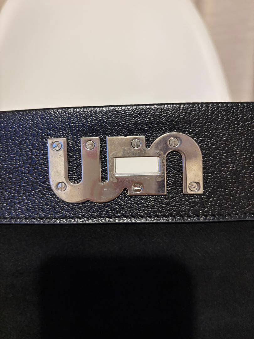 MIUMIU ミュウミュウ　ショルダーバッグターンロック　チェーンレザー