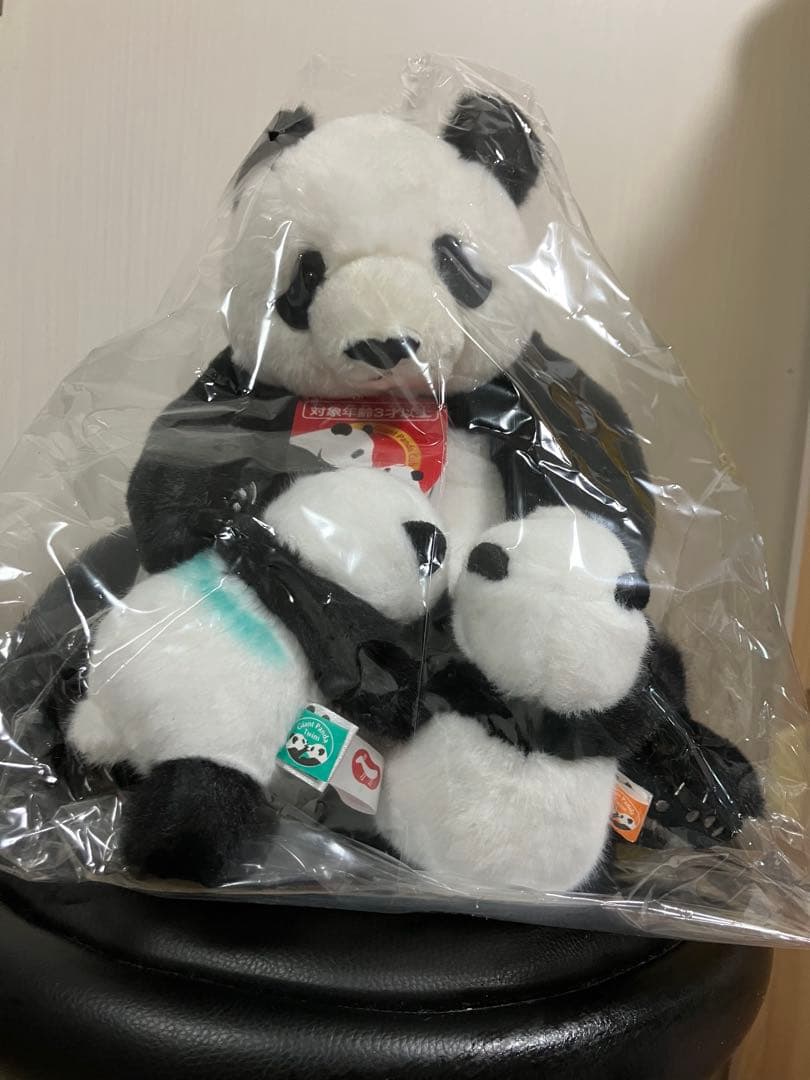 真真　暁暁　蕾蕾　シンシン　シャオシャオ　レイレイ　上野動物園パンダ　ぬいぐるみ