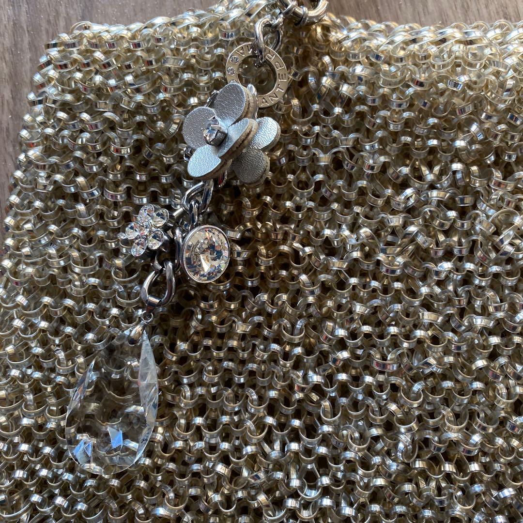 ゴールドビーズパーティーバッグ