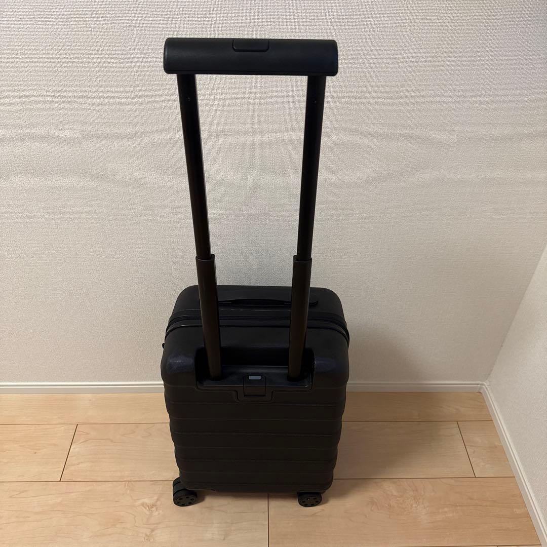 無印良品 バーを自由に調節できる ハードキャリーケース 20L 旅行 ブラック