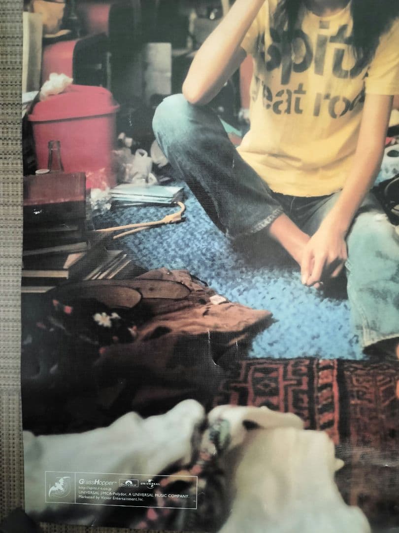 【希少】スピッツ　三日月ロック　店頭告知B2ポスター（非売品）