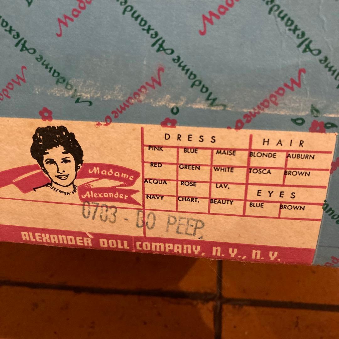 ヴィンテージ　アレクサンダー　リトルウーマン