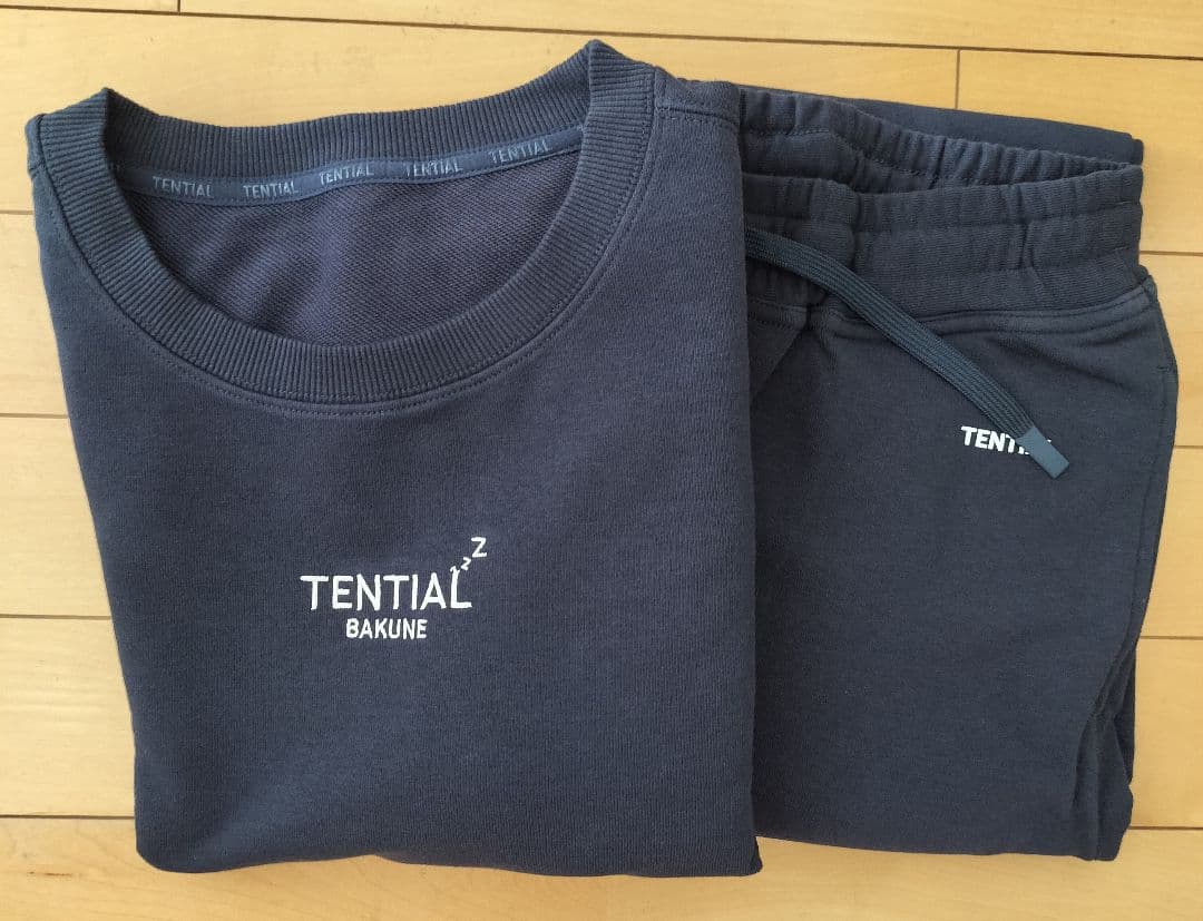 【正規品】BAKUNE スウェット ウィメンズ 上下セット L Navy