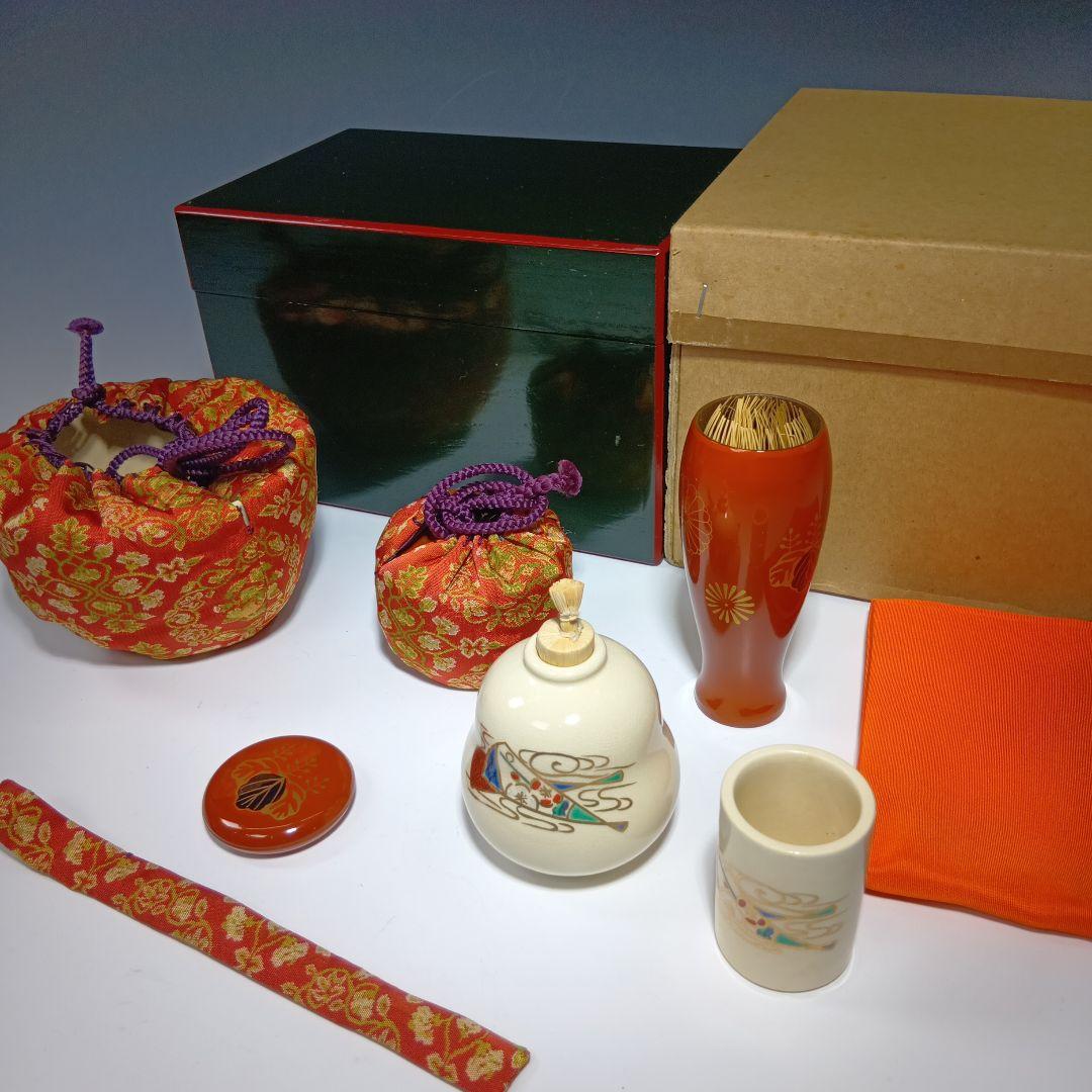茶道具　茶箱一式　美品