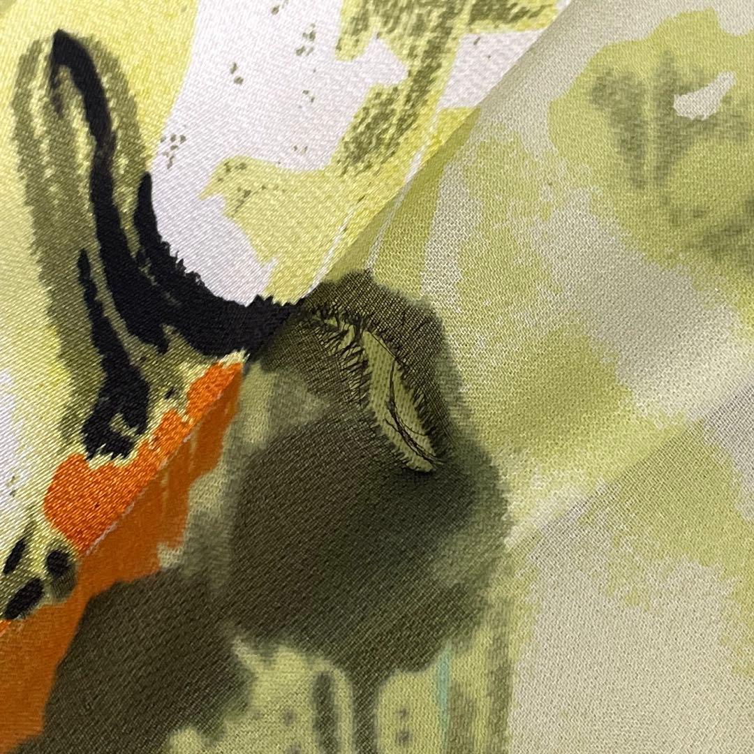 ジョヴァニ シルクドレス サイドプリーツ 蝶 バタフライ パーティー 衣装 高級