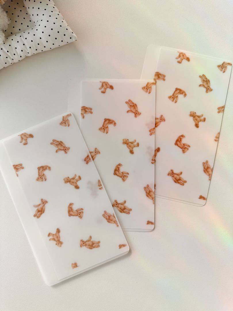 A6 refill teddy bear freerefill③ 1140円