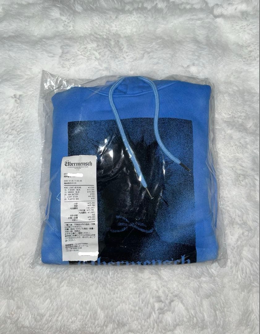 G-DRAGON ジヨン HOODIE TIE-DYE BLUE VER.