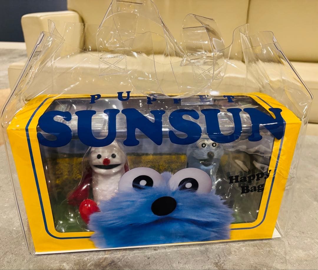 【新品】パペットスンスン　フィギュア　ハッピーバッグ　セブンイレブン トート