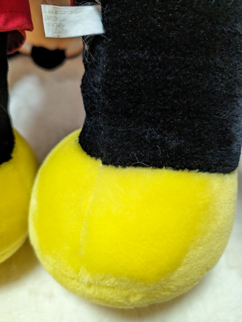 【美品】アメリカ　レトロ　ヴィンテージ　オールド　特大　ぬいぐるみ　ミッキー