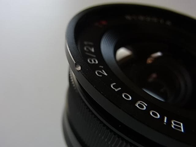 CONTAX　G　Biogon　T*　21mm　f2.8　BLACK　限定品
