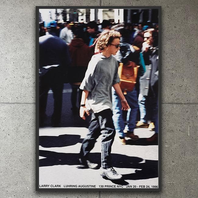 額装済/January 20 February（ラリー クラーク）/ポスター