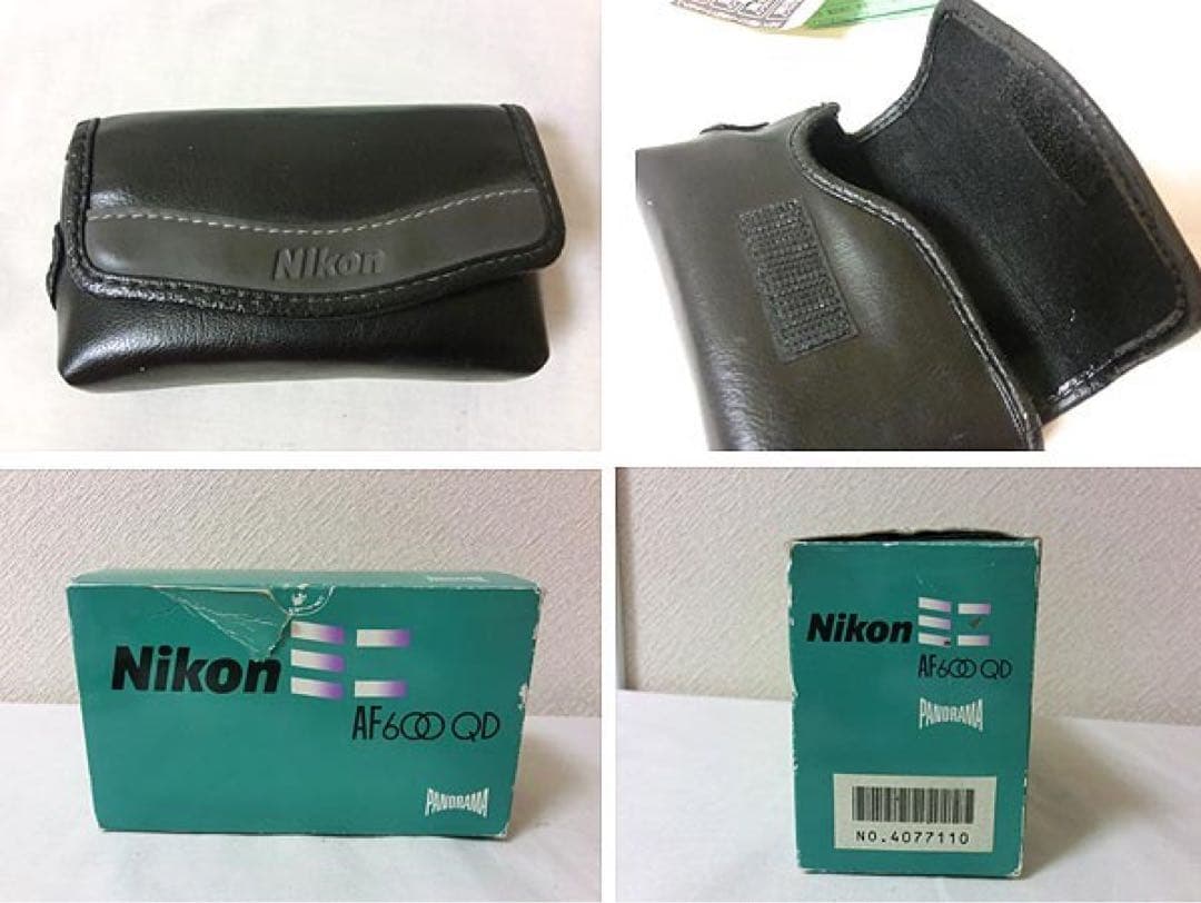 ニコン AF600QD ミニ コンパクトフィルムカメラ 美品