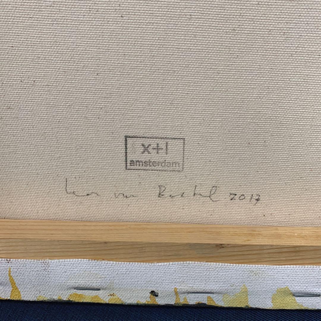 【希少】サイン入 Leon van Boxel 絵画 x+i amsterdam