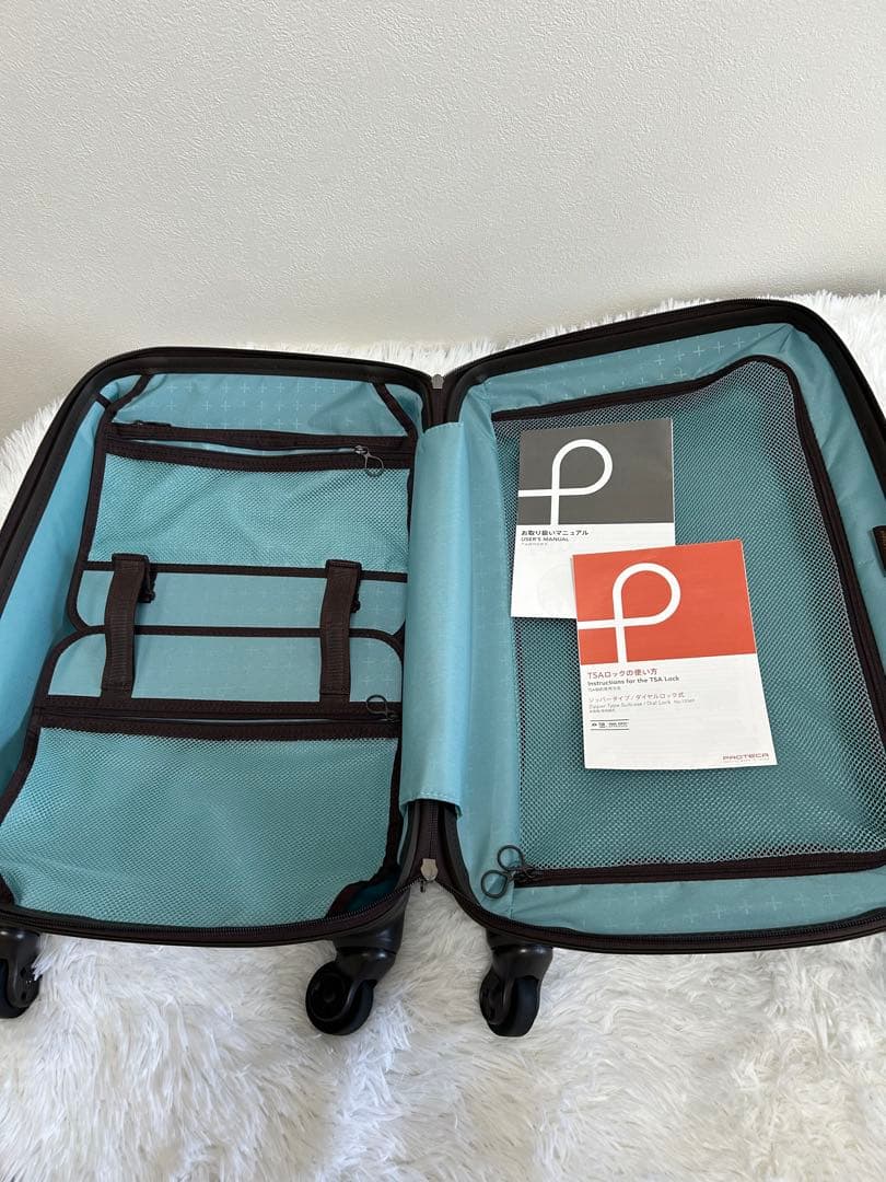 PROTECA キャリーケースフリーウォーカーエース 31L ブラック×ブラウン