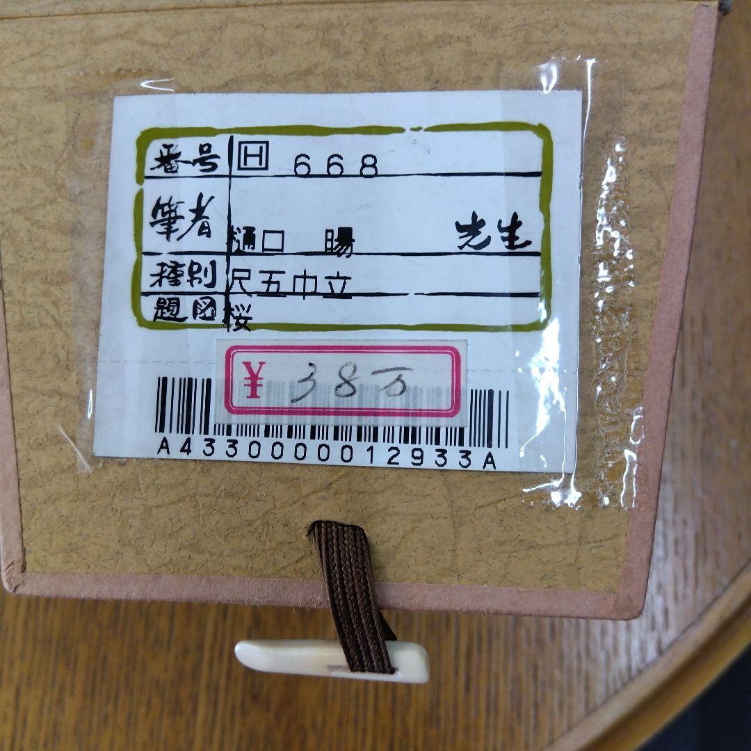 掛け軸　桜と鳥　春　樋口暘