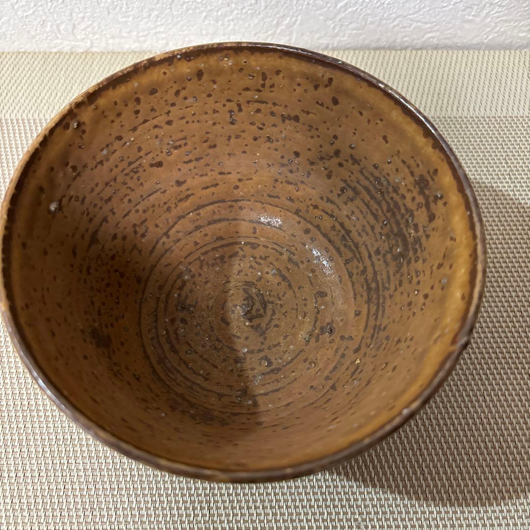 抹茶碗 七代 高橋 道八 伊羅保茶碗