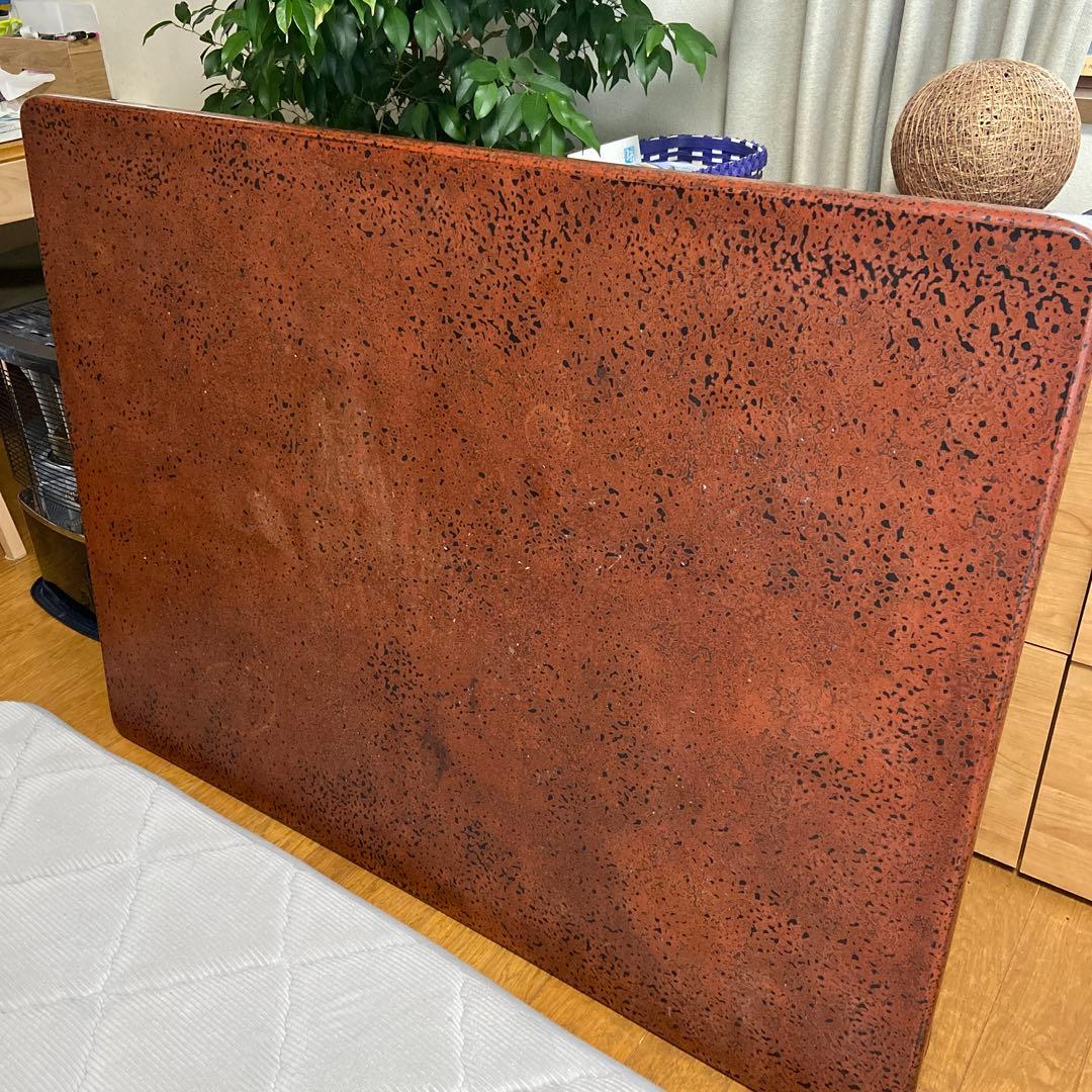 値下げ　若狭塗　漆　研ぎ出しアンティーク机　座卓　ローテーブル　和モダン　レトロ