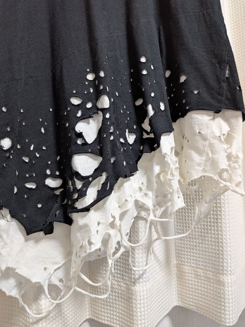 CIVAZIZE タンクトップ 黒/白