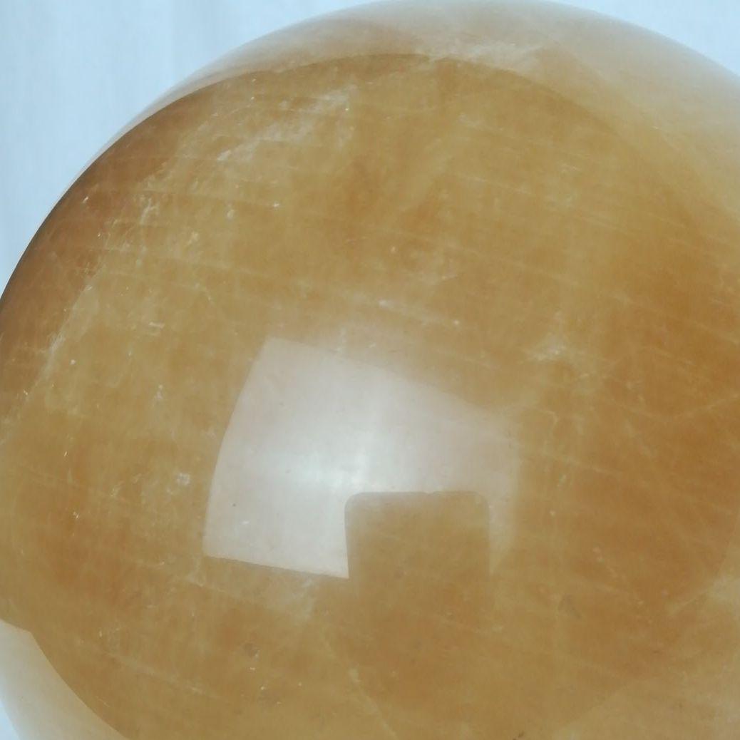 mokumokumama　天然石　天然　氷洲石　カルサイト　共箱　鑑定書付