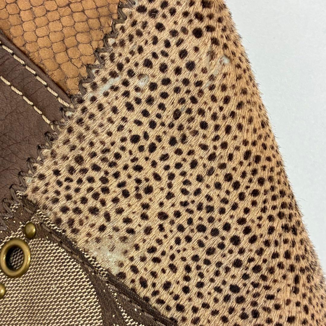 ∞ COACH コーチ　パッチワーク　ワンショルダー 12903