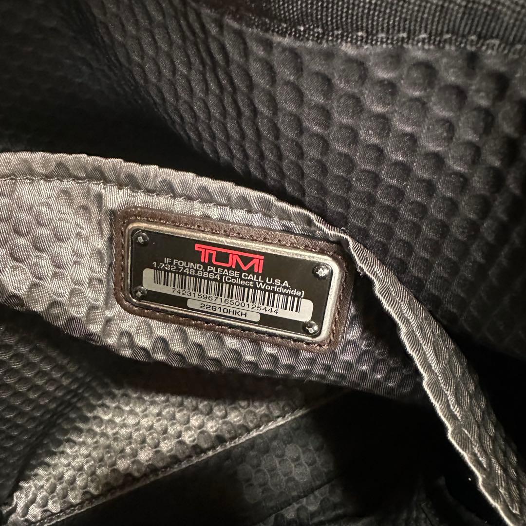 TUMI 22610HKH ビジネスバッグ 2WAY ショルダー付 ブラック